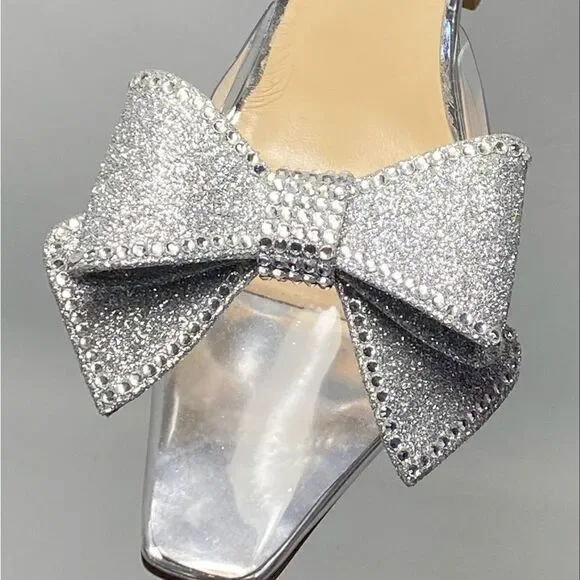 Nalebe Stories Through Seasons Diamante Bow Pumps size 38.5